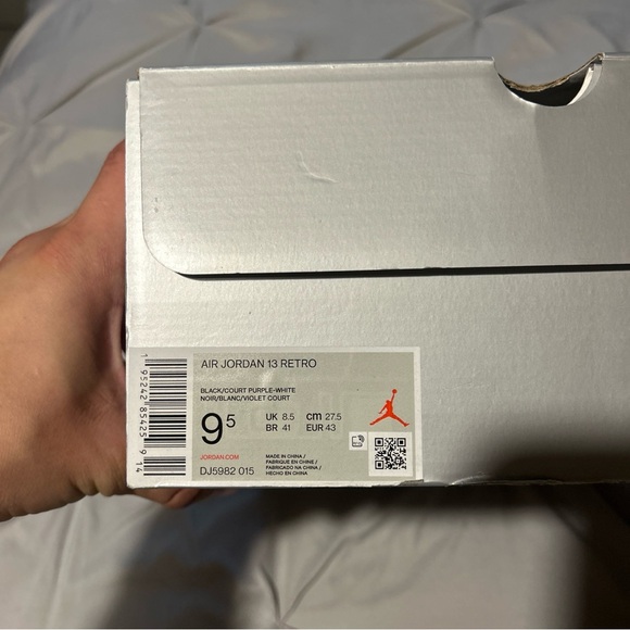 Size 9.5 - Jordan 13 Retro Court Purple - Picture 8 of 8